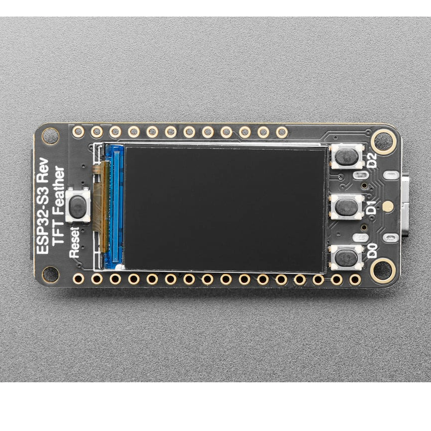 Adafruit Feather ESP32-S3 Reverse TFT board