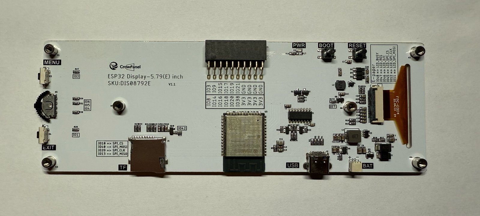 Elecrow CrowPanel E-Paper 5.79 (ESP32-S3) photo 1