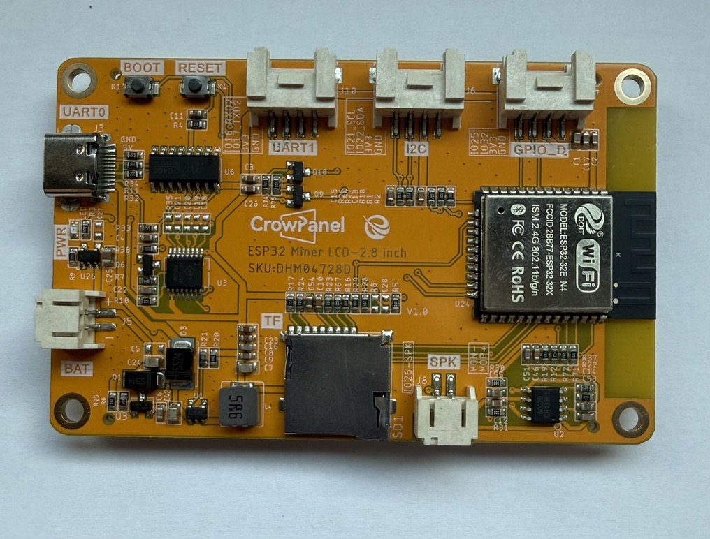 Elecrow ESP32 Miner LCD 2.8 photo 2