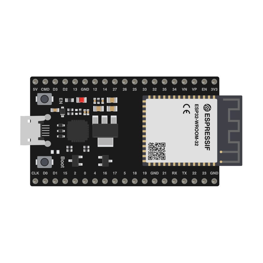 ESP32 38-Pin DevKit (Generic Clone) board