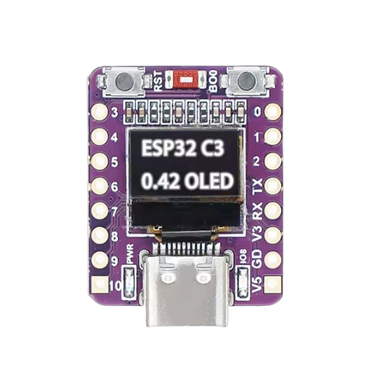 ESP32-C3 OLED 0.42" Display board