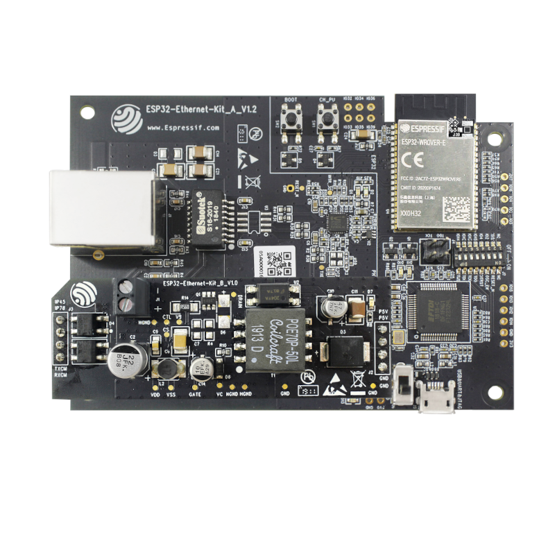Espressif ESP32-Ethernet-Kit board