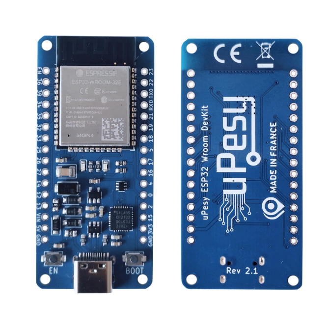 uPesy ESP32 Wroom DevKit board