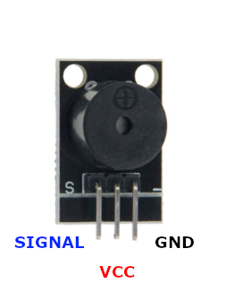 KY-006 Passive Buzzer Module pinout