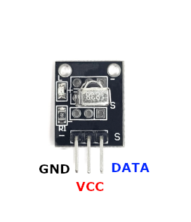 KY-022 Infrared Receiver Module pinout