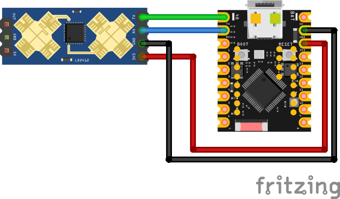 LD2412 Human Presence Sensor wiring with ESP32