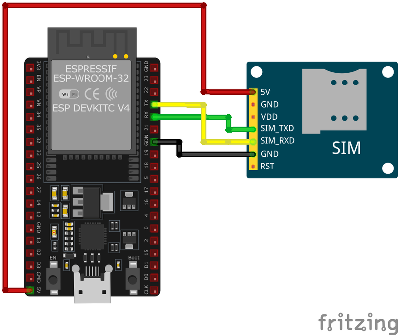 ESP32 SIM7000 LTE CAT-M1/NB-IoT Module Pinout & Datasheet